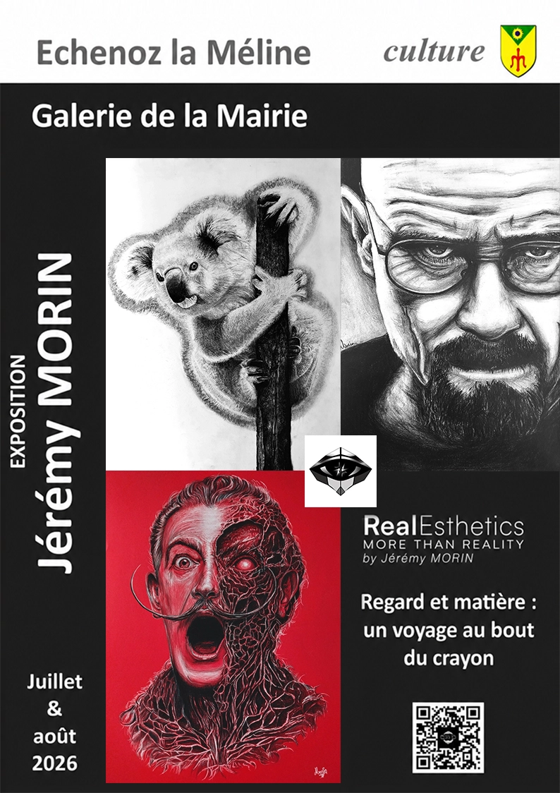Affiche de l'exposition Regard et matière à Échenoz-la-Méline